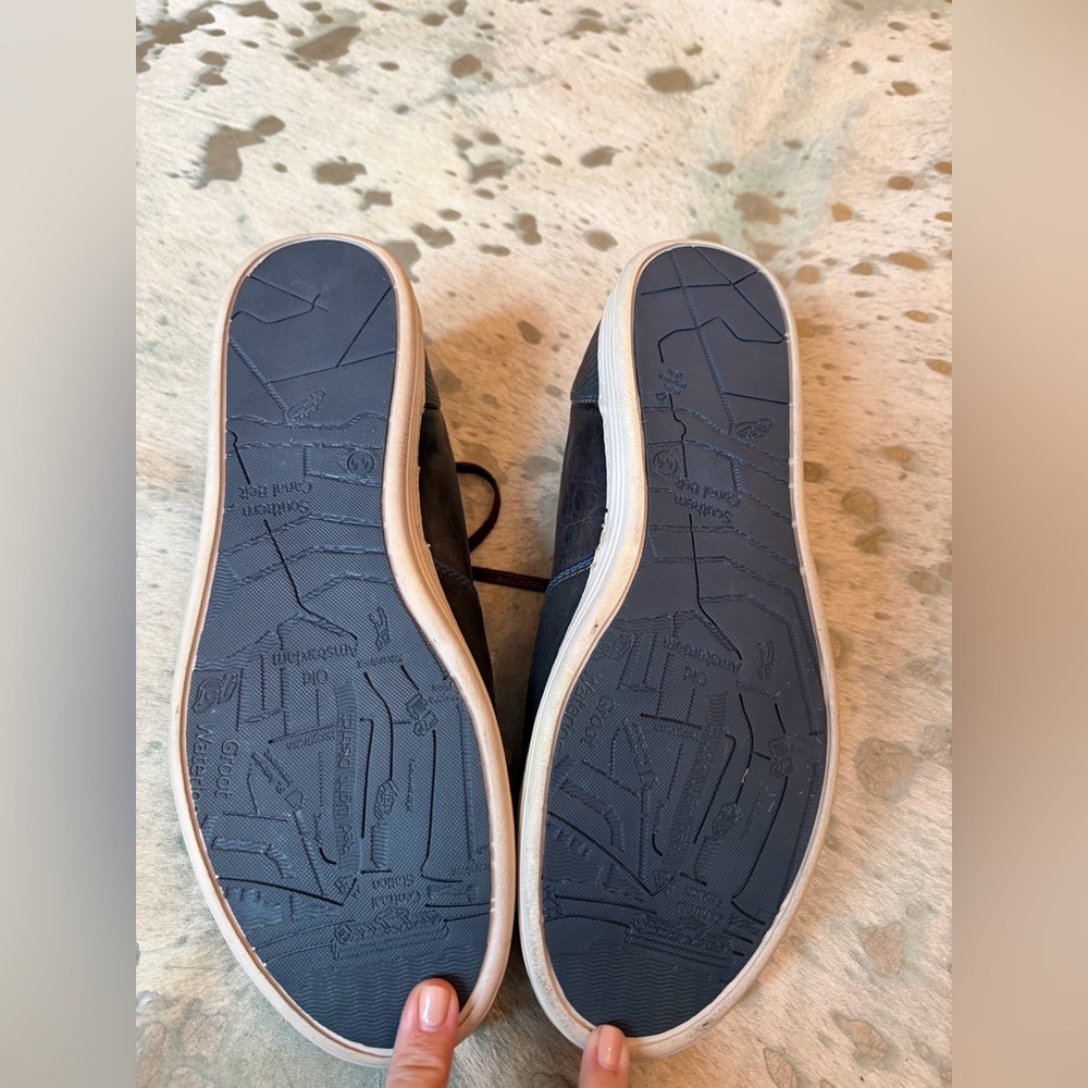 Bull Boxer Men's Navy Leather Shoes - Picture 6 of 6